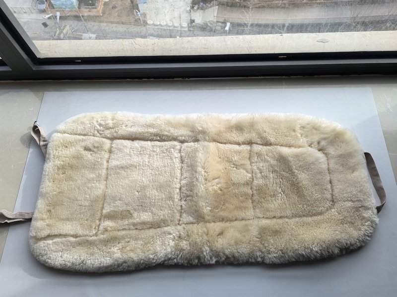 Extra Thick Sheepskin Yoga Mat
