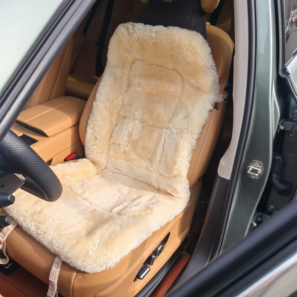 Large Oval Sheepskin Pet Bed