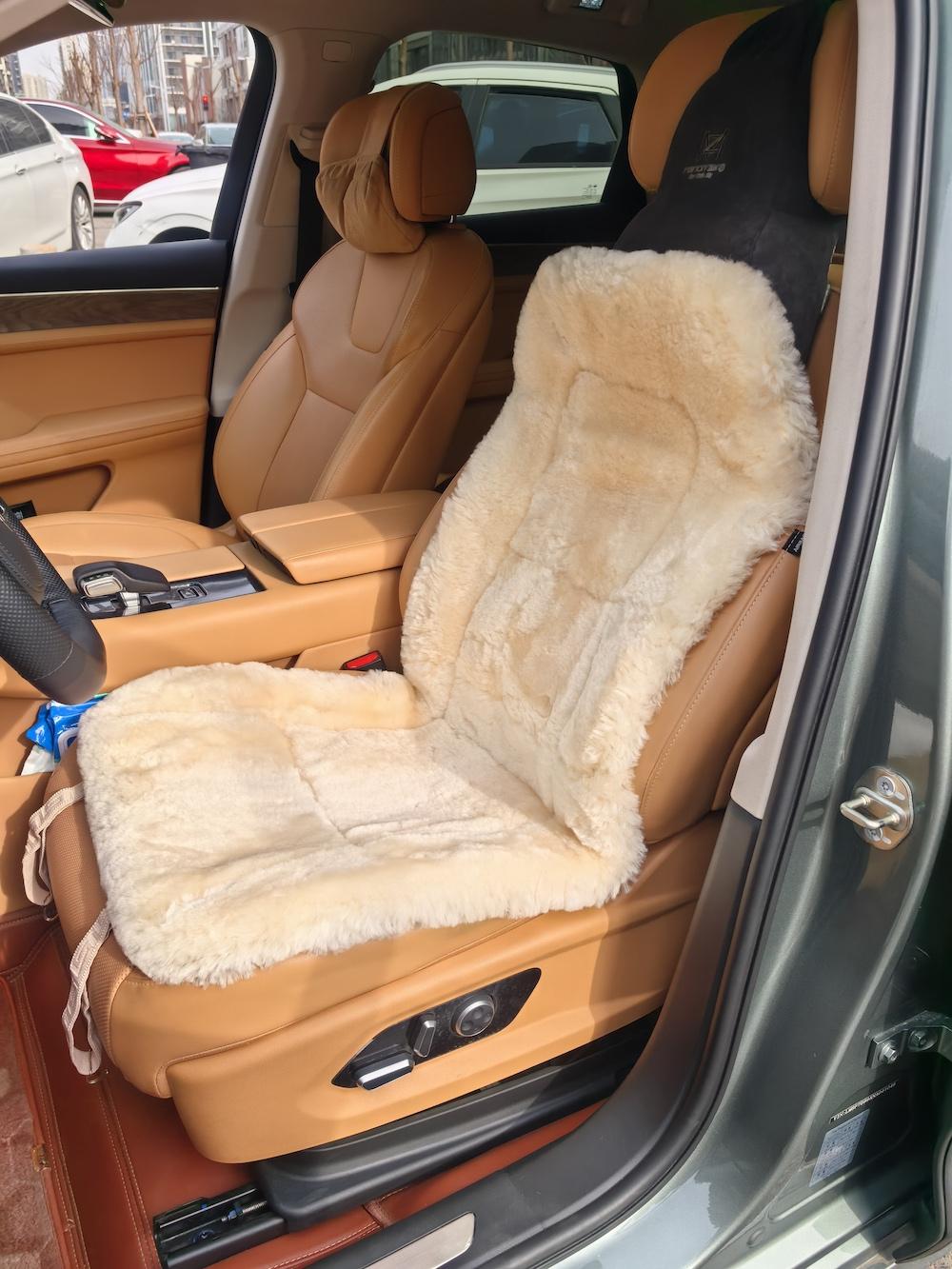 Medical Grade Sheepskin Gel Seat Cushion