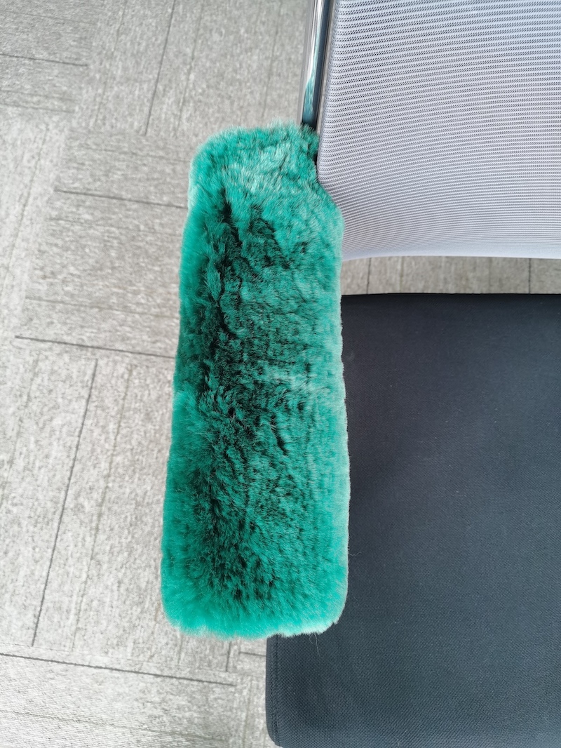 Sheepskin Tablet Stand
