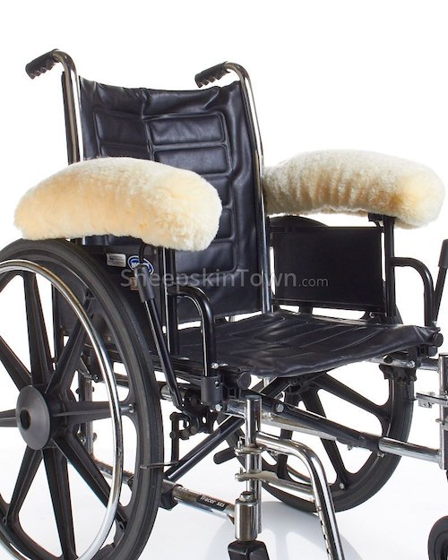 Sheepskin Wool Chair Seat Cushion Set